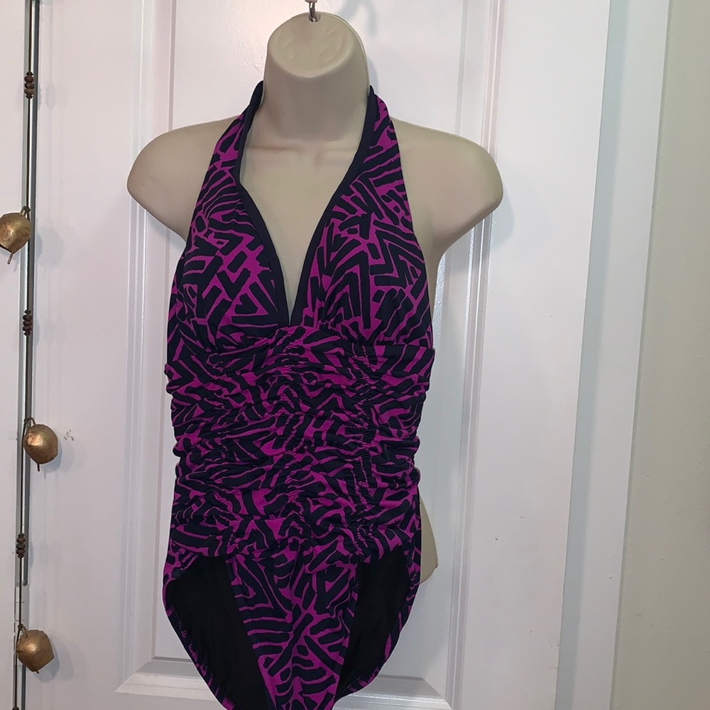 NEW Magicsuit Orchid and Navy One Piece